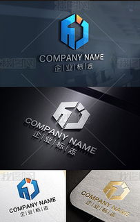 精品HJ字母LOGO设计创意JH标志图片素材 高清cdr模板下载 1.40MB 商业服务logo大全